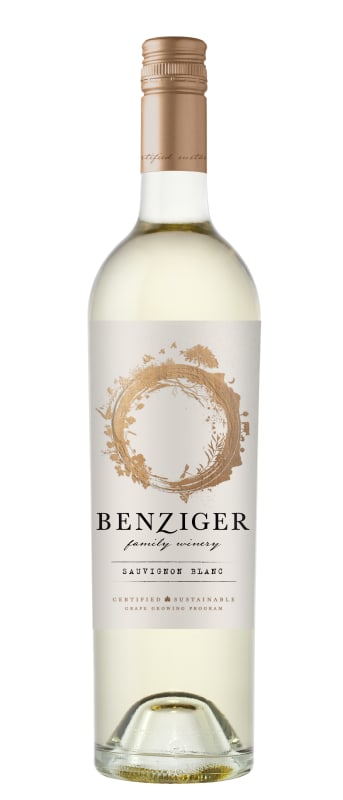 Benziger North Coast Sauvignon Blanc 2019 Front Bottle Shot