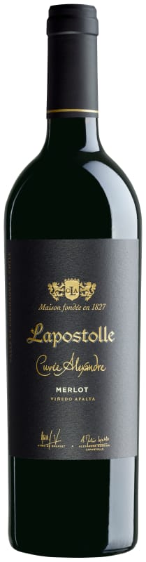 Lapostolle Cuvee Alexandre Merlot 2022 Front Bottle Shot