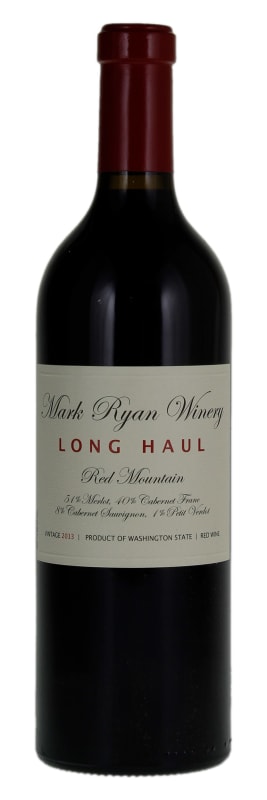 Mark Ryan Long Haul 2013 Front Bottle Shot