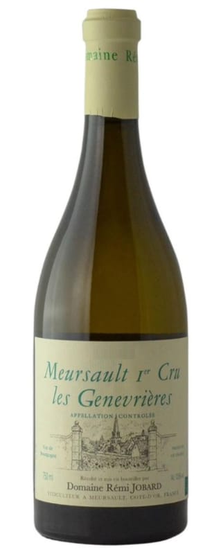 Domaine Remi Jobard Meursault Les Genevrieres Premier Cru 2023 Front Bottle Shot