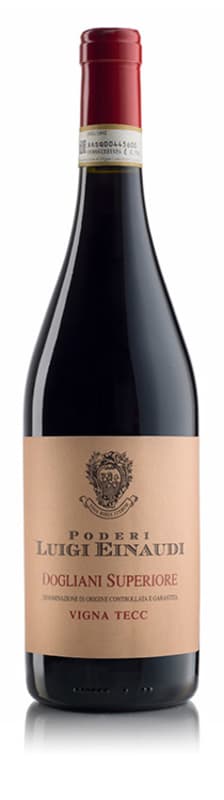 Luigi Einaudi Dolcetto di Dogliani Vigna Tecc 2017 Front Bottle Shot