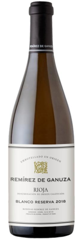Remirez de Ganuza Blanco Reserva 2018 Front Bottle Shot