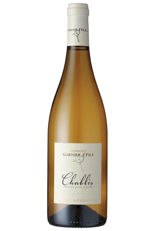 Garnier et Fils Chablis 2021 Front Bottle Shot