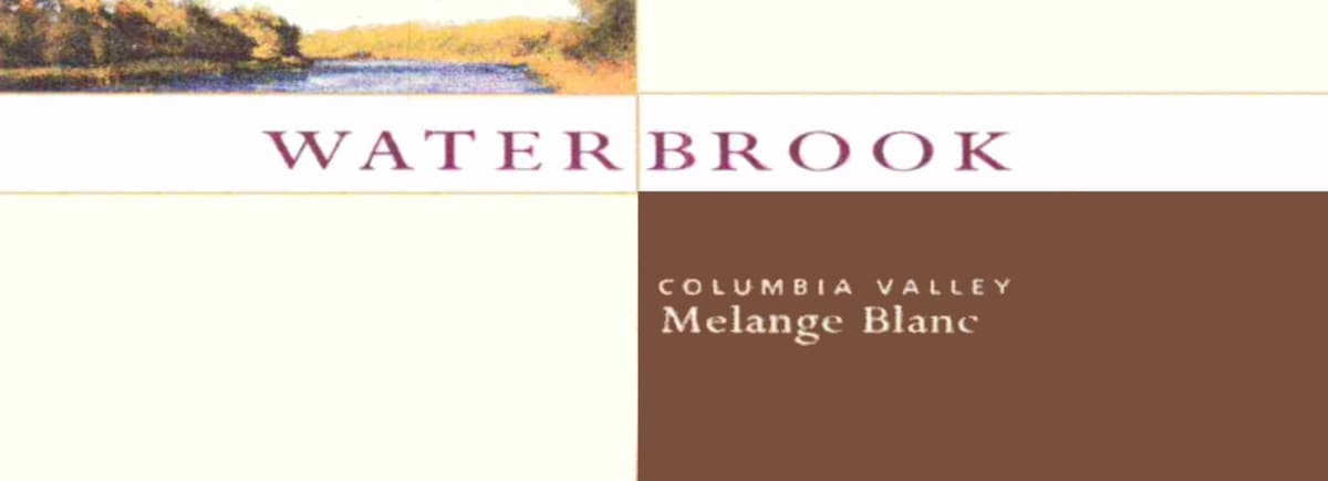 Waterbrook Melange Blanc 2008 Front Label