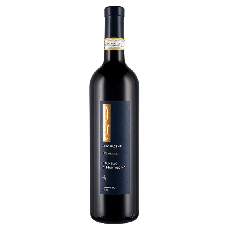 Siro Pacenti Brunello di Montalcino Pelagrilli 2015 Front Bottle Shot