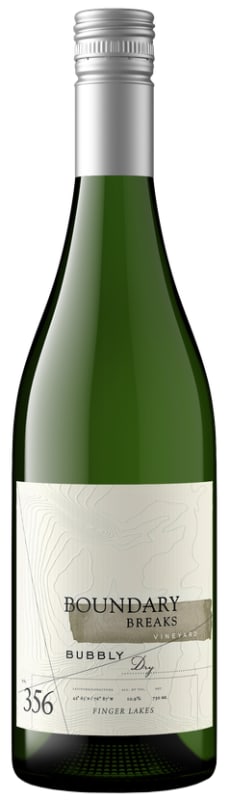 Boundary Breaks No. 356 Bubbly Dry Riesling 2023 Front Bottle Shot