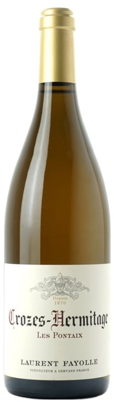 Laurent Fayolle Crozes-Hermitage Les Pontaix Blanc 2023 Front Bottle Shot