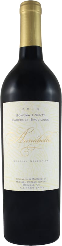 Annabella Sonoma County Cabernet Sauvignon 2016 Front Bottle Shot