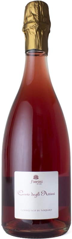 Fiorini Lambrusco di Sorbara Corte degli Attimi 2023 Front Bottle Shot