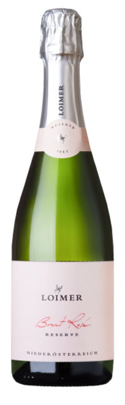 Loimer Extra Brut Reserve Rose Front Bottle Shot