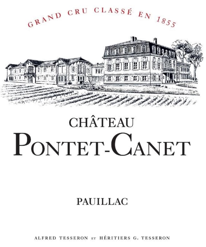 Chateau Pontet-Canet (3 Liter Bottle) 2020 Front Label