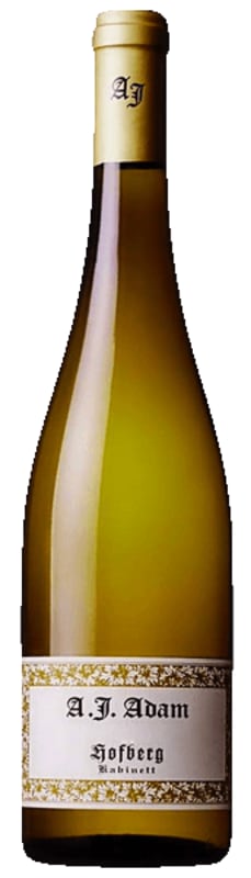 A.J. Adam Dhron Hofberg Riesling Kabinett 2022 Front Bottle Shot