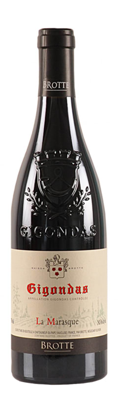 Maison Brotte La Marasque Gigondas 2017 Front Bottle Shot
