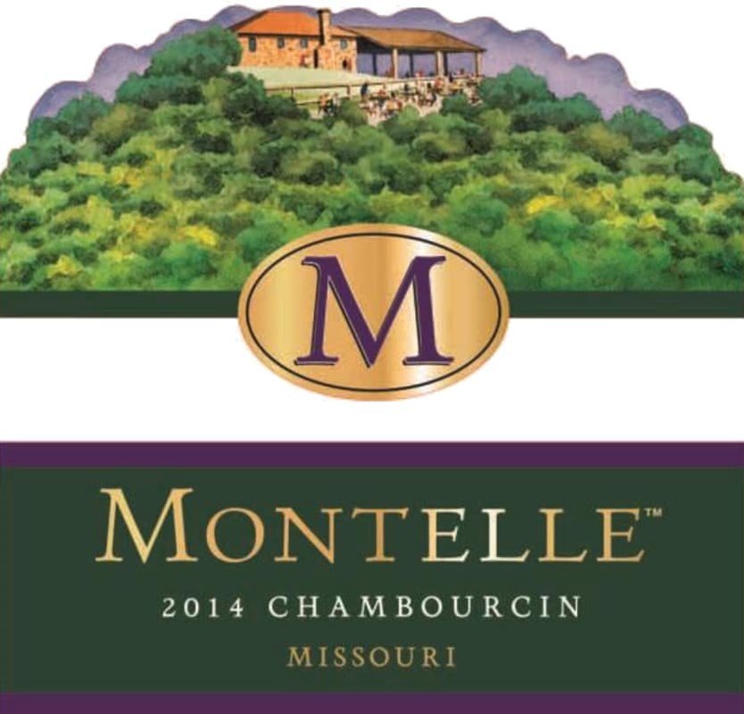 Montelle Winery Chambourcin 2014 Front Label