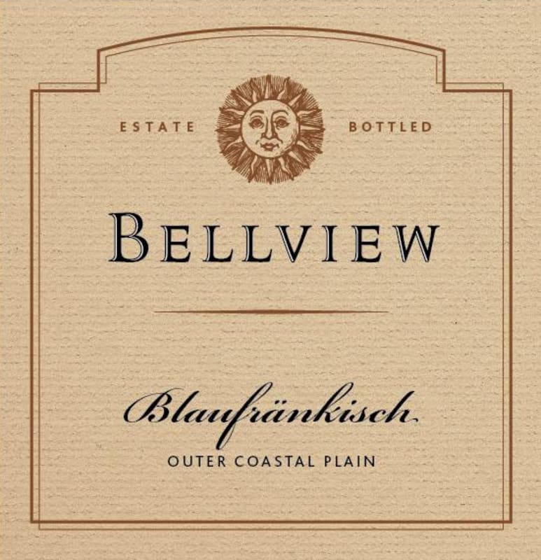 Bellview Winery Blaufrankisch 2013 Front Label