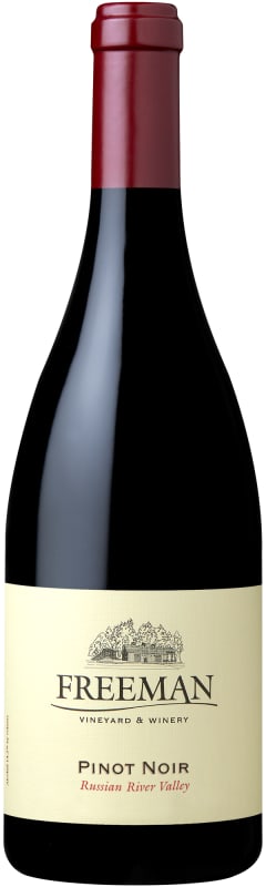 Freeman Russian River Pinot Noir 2021 Front Bottle Shot