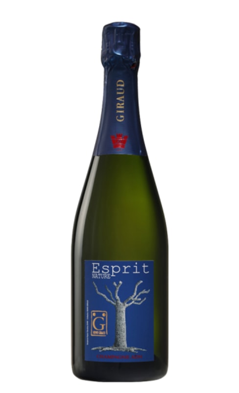 Champagne Henri Giraud Esprit Nature Brut Front Bottle Shot