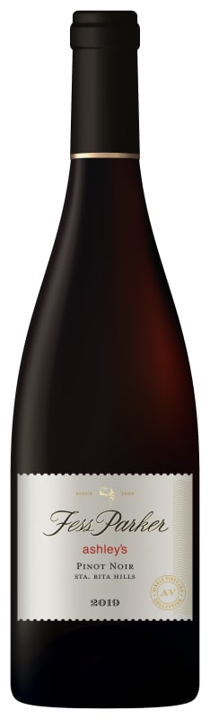 Fess Parker Ashley's Vineyard Pinot Noir 2019 Front Bottle Shot
