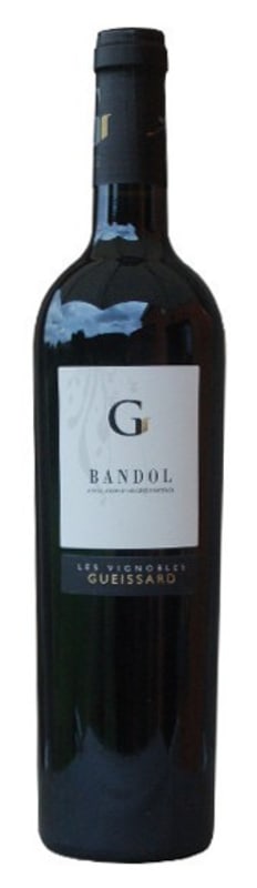 Gueissard Bandol Rouge 2013 Front Bottle Shot