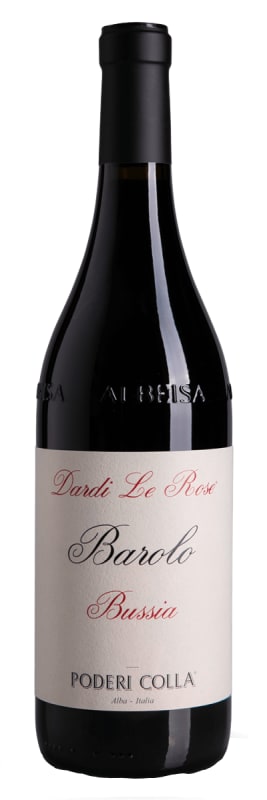 Poderi Colla Barolo Bussia Dardi le Rose 2018 Front Bottle Shot