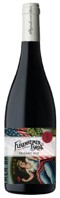 Flegenheimer Bros Paisant Red 2015 Front Bottle Shot