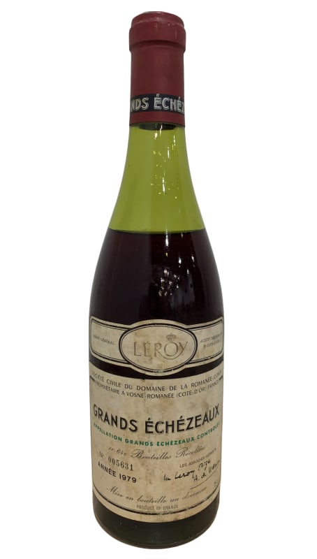 Domaine de la Romanee-Conti Grands Echezeaux Grand Cru (bin soiled label) 1979 Front Bottle Shot