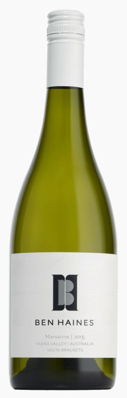 Ben Haines Marsanne 2015 Front Bottle Shot