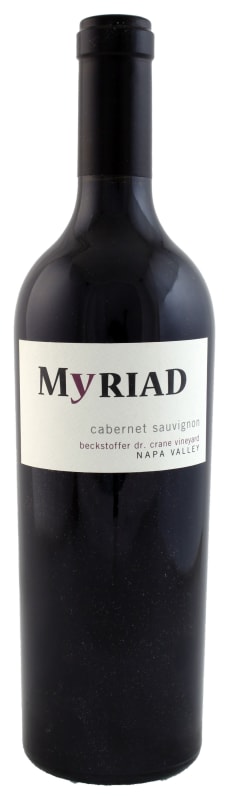 Myriad Cellars Beckstoffer Dr. Crane Cabernet Sauvigon 2007 Front Bottle Shot