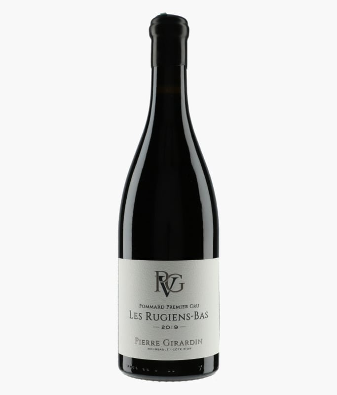 Pierre Girardin Pommard Les Rugiens Bas Premier Cru 2019 Front Bottle Shot