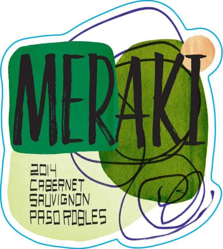 Winc Meraki Cabernet Sauvignon 2014 Front Label