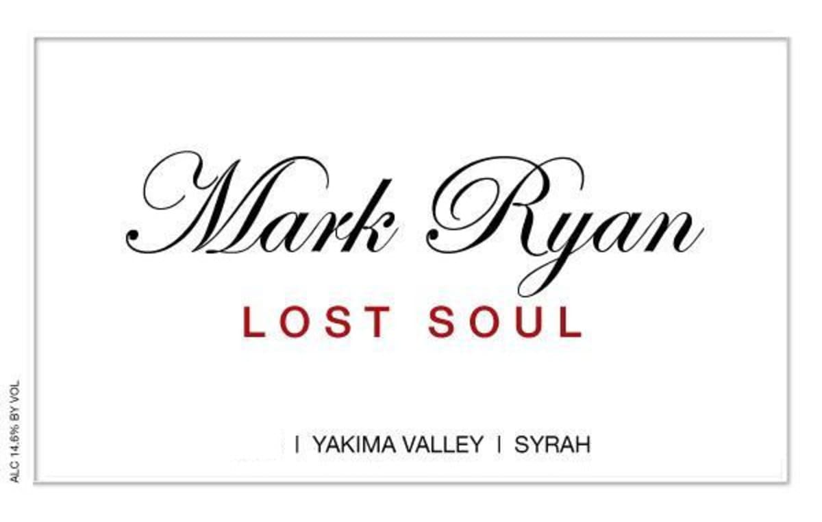 Mark Ryan Lost Soul Syrah 2014 Front Label