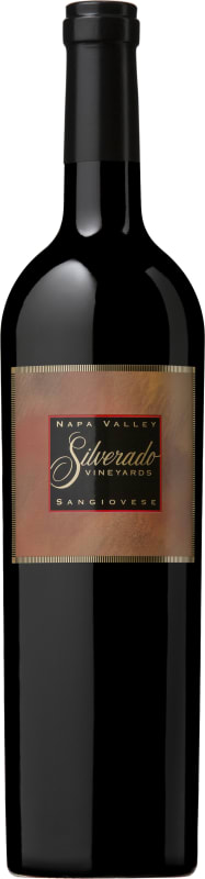 Silverado Sangiovese 2015 Front Bottle Shot