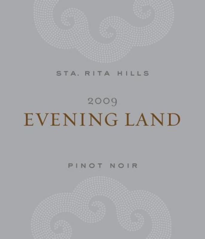 Evening Land Silver Label Pinot Noir 2009 Front Label