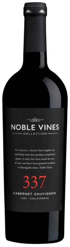 Noble Vines 337 Cabernet Sauvignon 2015 Front Bottle Shot