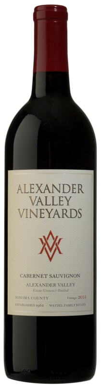 Alexander Valley Vineyards Cabernet Sauvignon (1.5 Liter Magnum) 2013 Front Bottle Shot