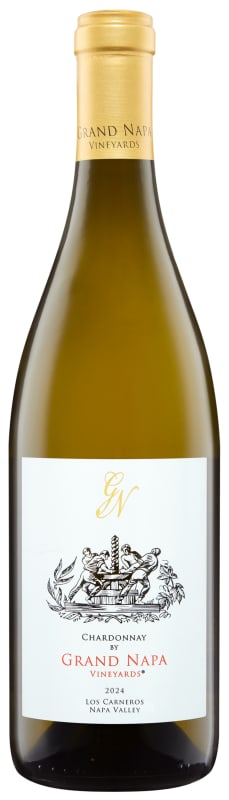 Grand Napa Vineyards Los Carneros Chardonnay 2024 Front Bottle Shot