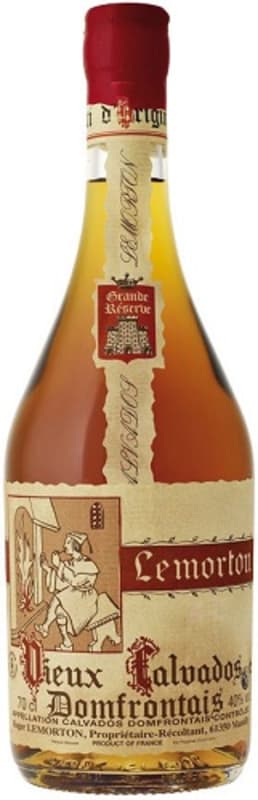 Lemorton Calvados 1980 Front Bottle Shot