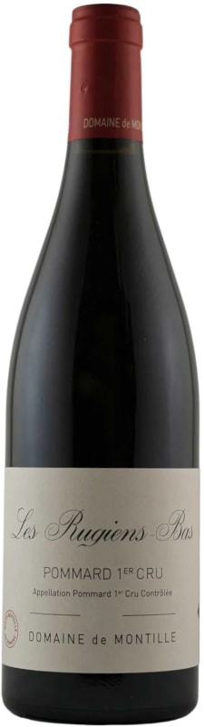 Domaine de Montille Pommard Les Rugiens-Bas Premier Cru 2021 Front Bottle Shot