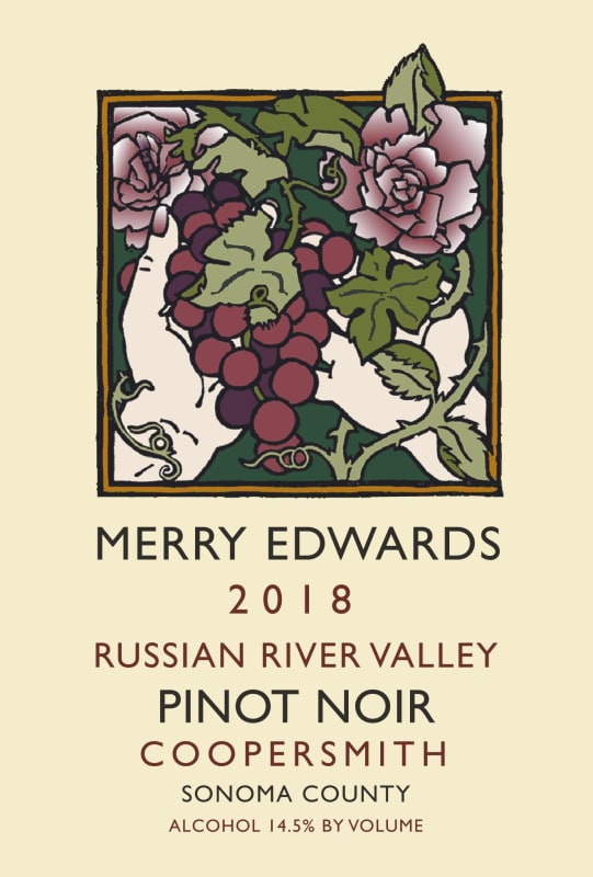 Merry Edwards Coopersmith Pinot Noir (1.5 Liter Magnum) 2018 Front Label