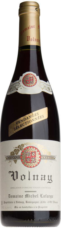 Domaine Michel Lafarge Volnay Vendanges Selectionnees 2022 Front Bottle Shot