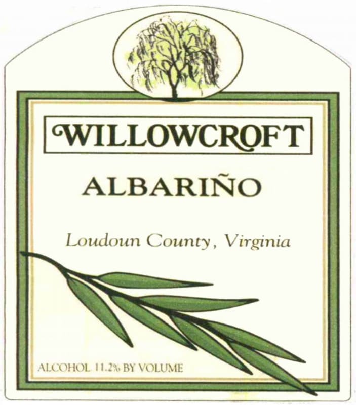 Willowcroft Vineyard Albarino 2010 Front Label