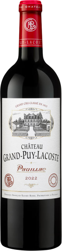 Chateau Grand-Puy-Lacoste 2022 Front Bottle Shot