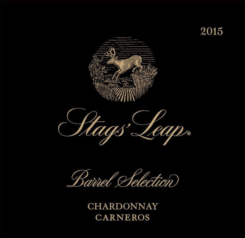 Stags' Leap Winery Barrel Selection Chardonnay 2015 Front Label