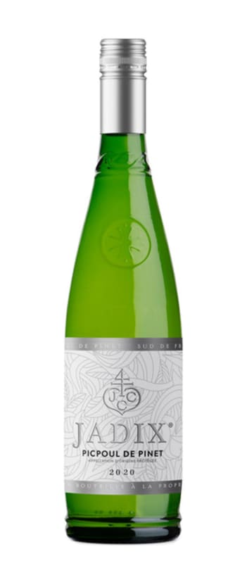 Jadix Picpoul de Pinet 2020 Front Bottle Shot