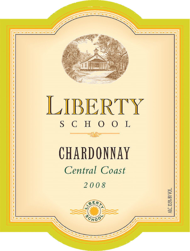 Liberty School Chardonnay 2008 Front Label