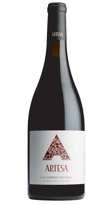 Artesa Carneros Pinot Noir 2021 Front Bottle Shot