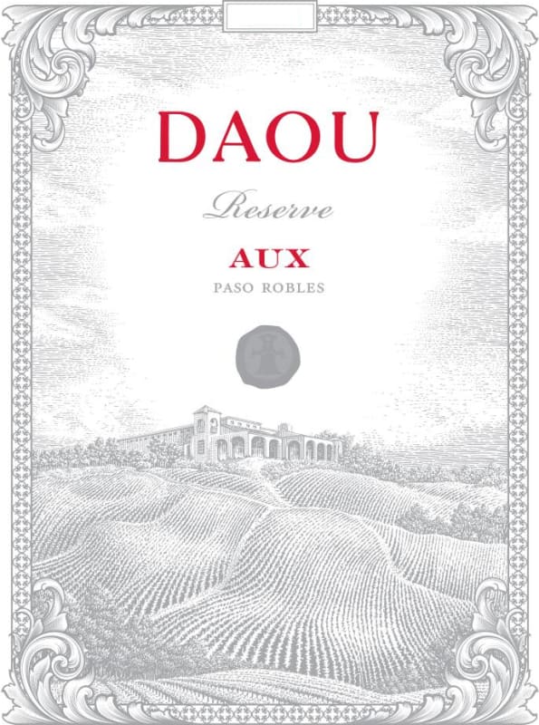 DAOU Reserve AUX 2014 Front Label