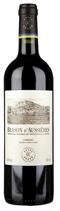 Chateau d'Aussieres Blason d'Aussieres Corbieres 2014 Front Bottle Shot
