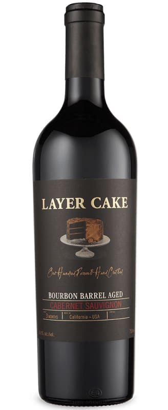 Layer Cake Bourbon Barrel Aged Cabernet Sauvignon 2019 Front Bottle Shot