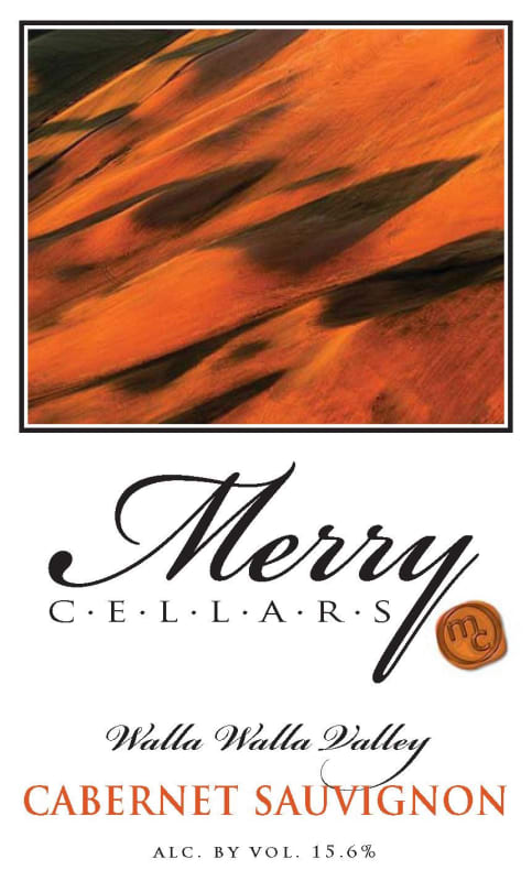 Merry Cellars Winery Cabernet Sauvignon 2013 Front Label